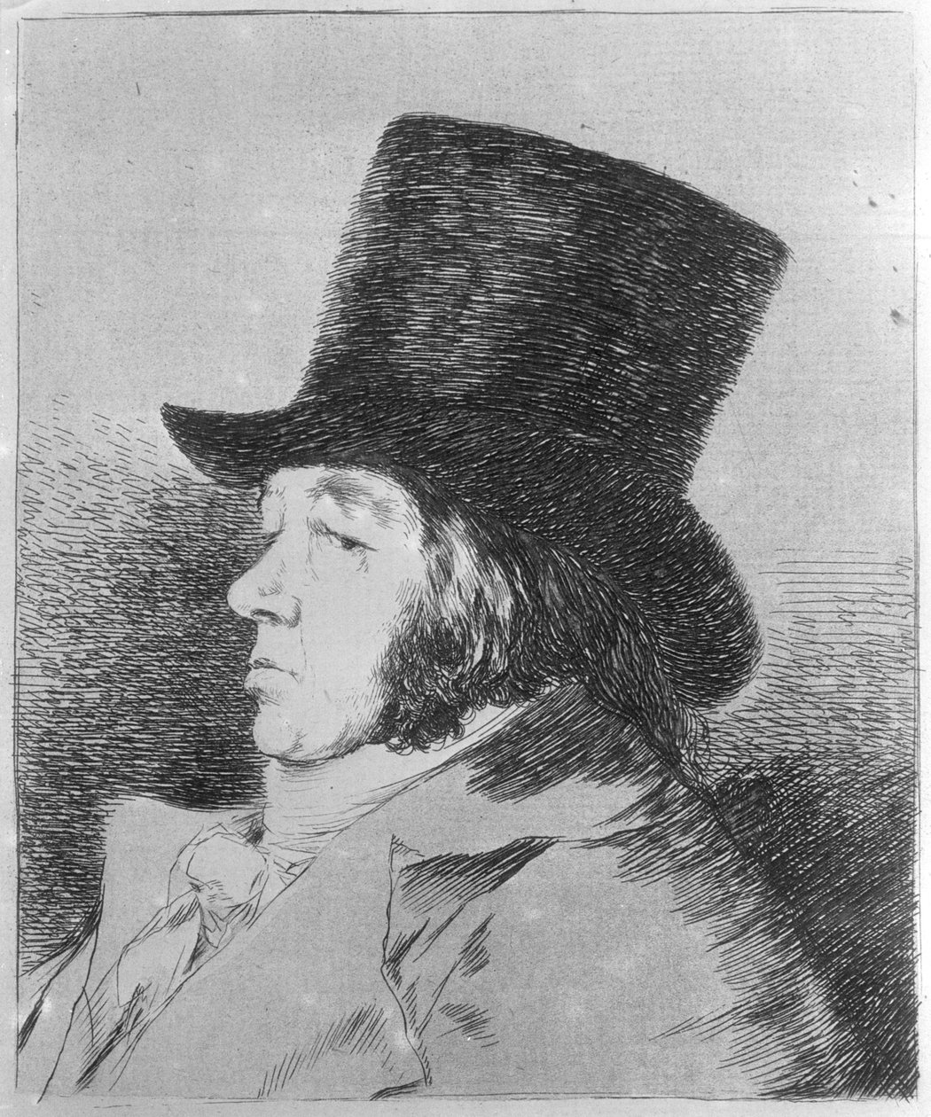 Francisco Goya y Lucientes, Pittore, tavola 1 della serie “Los Caprichos” da Francisco Jose de Goya y Lucientes