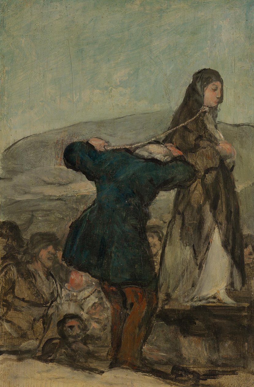 Esecuzione di streghe da Francisco Jose de Goya y Lucientes