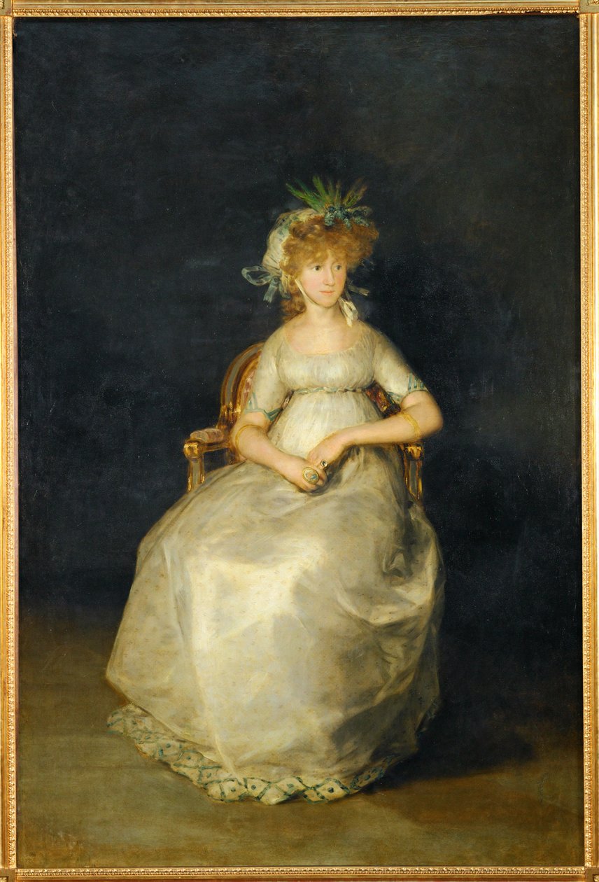 La contessa di Chinchon (dipinto su tela) da Francisco Jose de Goya y Lucientes