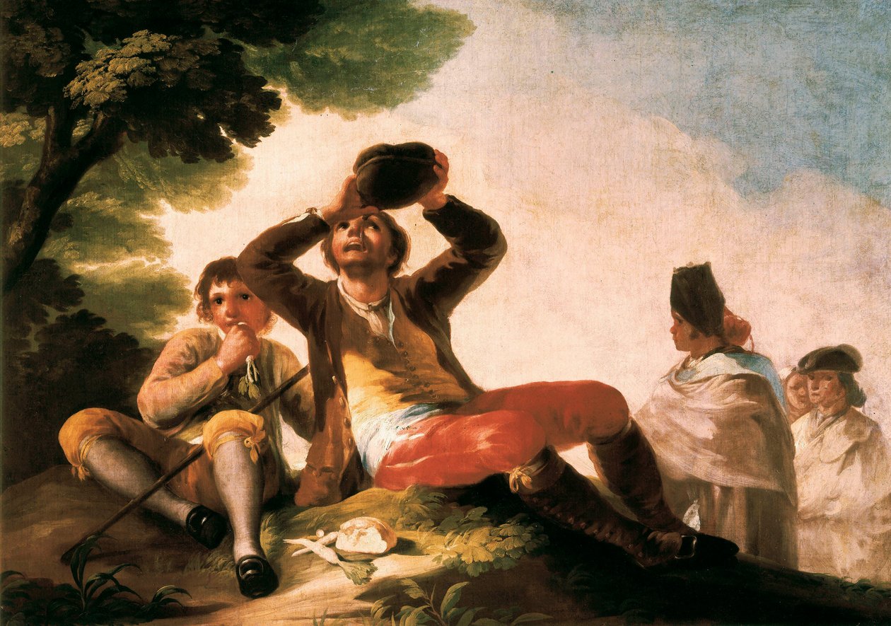 Il bevitore da Francisco Jose de Goya y Lucientes
