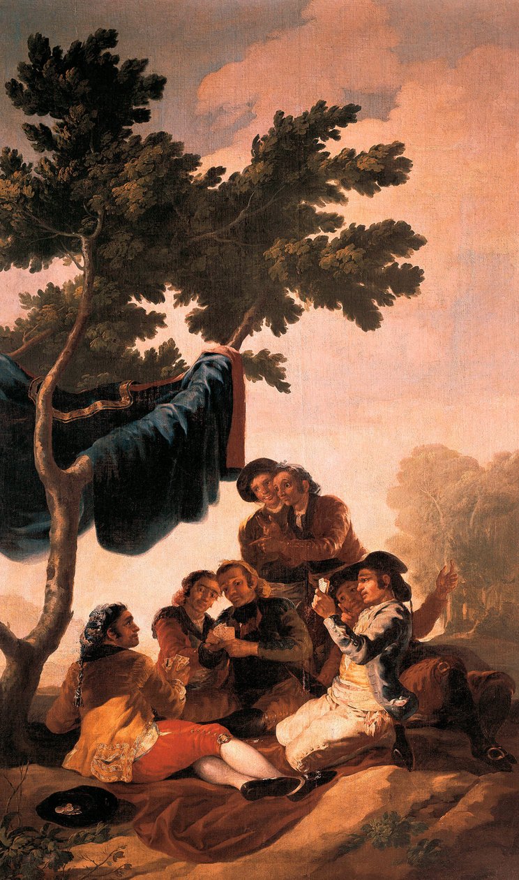 I giocatori di carte da Francisco Jose de Goya y Lucientes
