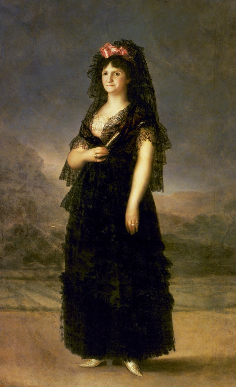 Maria Luisa di Parma (1751-1819) (olio su tela) da Francisco Jose de Goya y Lucientes