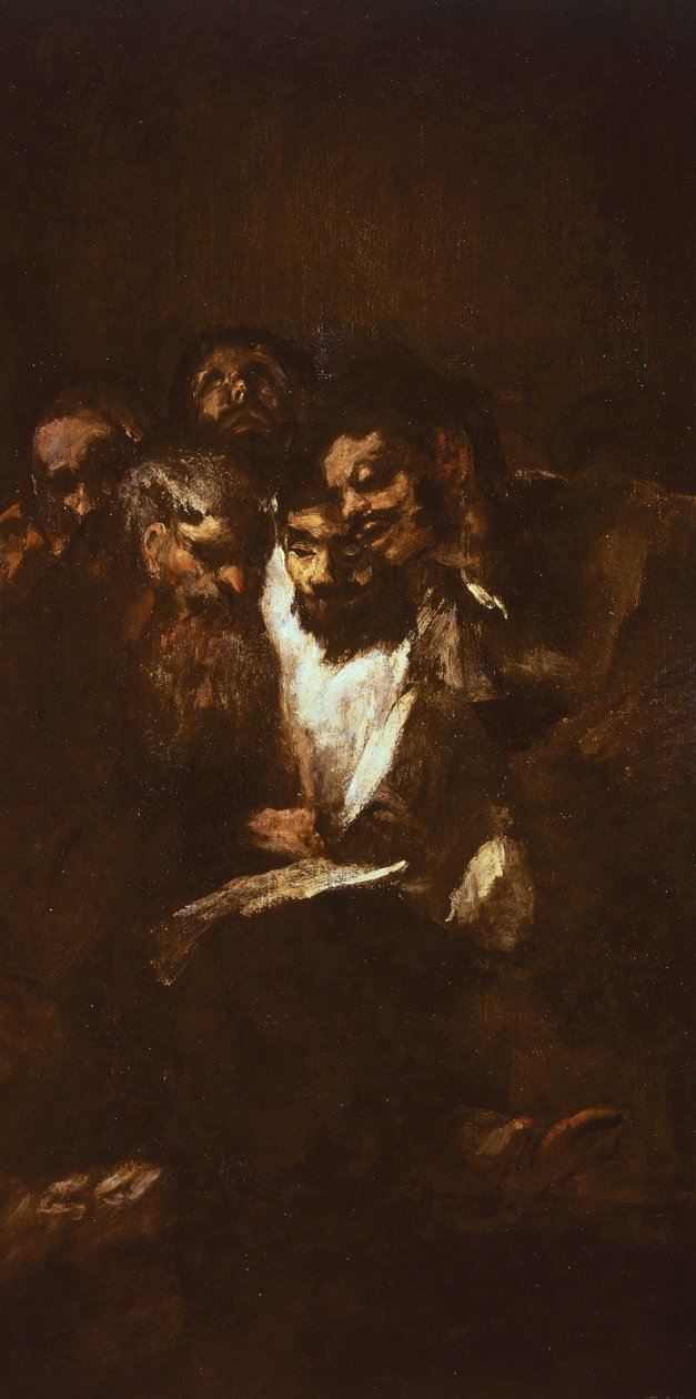 Uomini che leggono da Francisco Jose de Goya y Lucientes