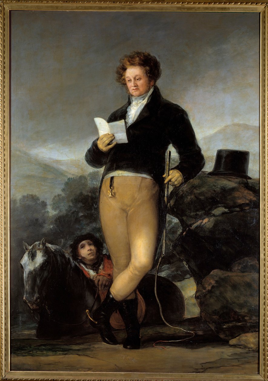 Ritratto a figura intera di Don Francisco da Francisco de Goya