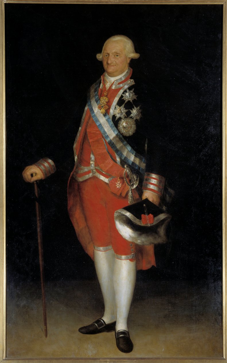 Ritratto di Carlo IV, re di Spagna da Francisco de Goya