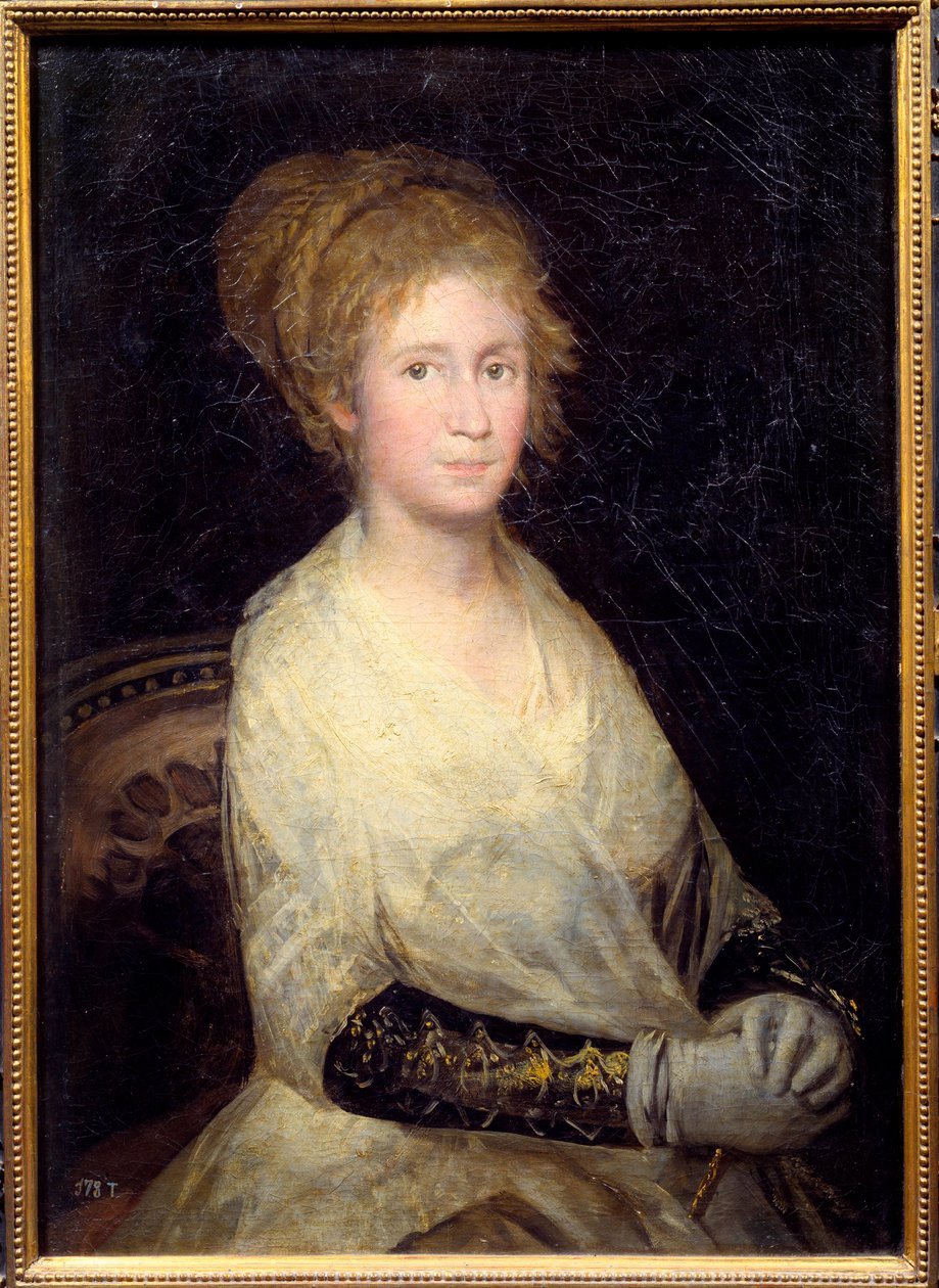 Ritratto di Josefa Bayeu. Dipinto di Francisco De Goya (1746-1828) da Francisco de Goya