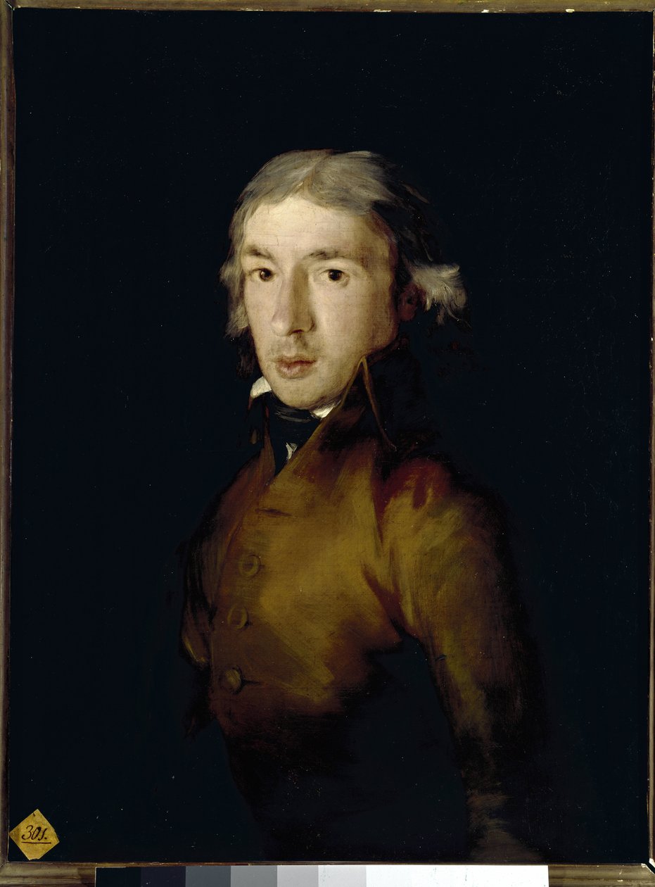 Ritratto di Leandro Fernandez de Moratin, poeta e drammaturgo spagnolo da Francisco de Goya