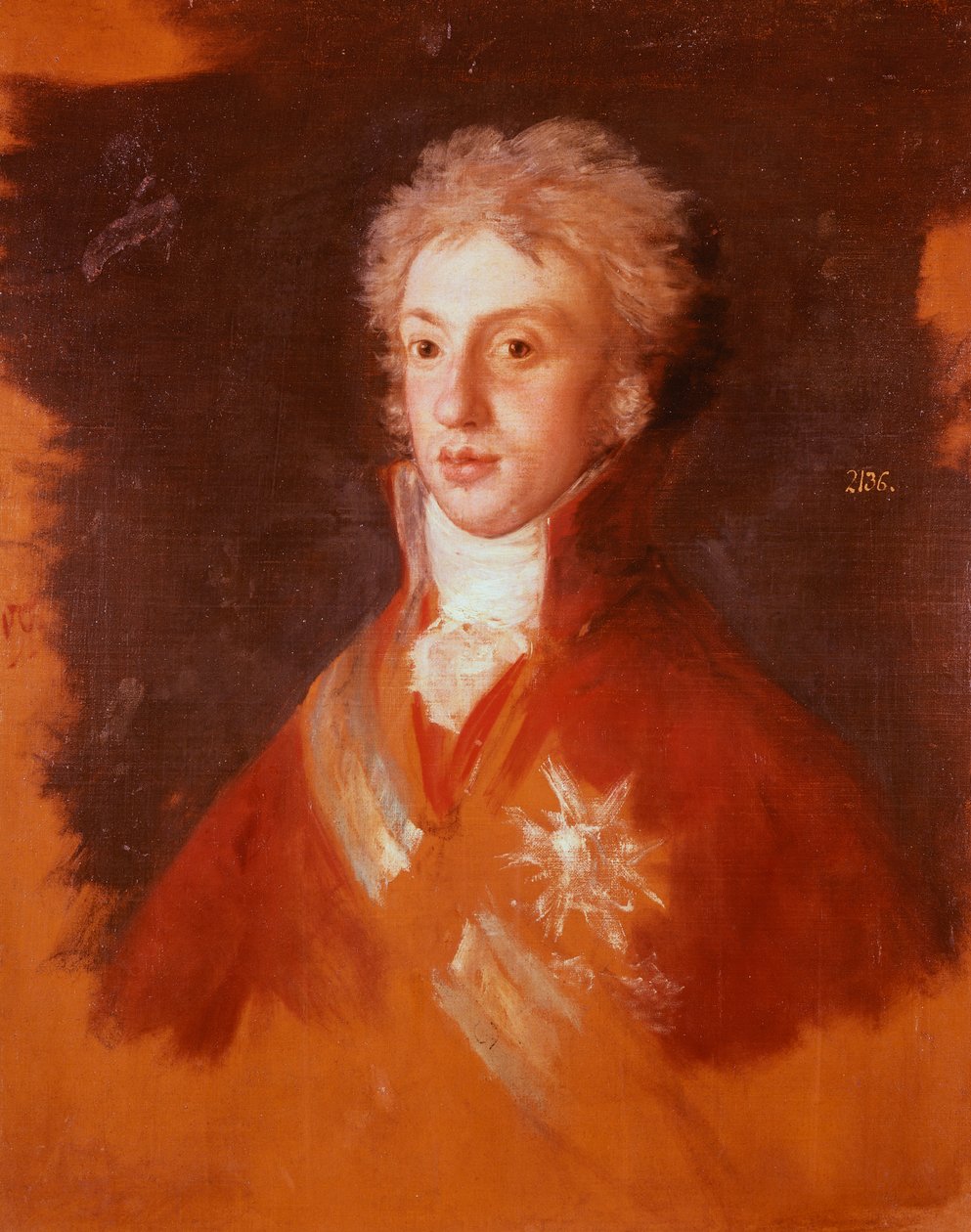 Ritratto di Luigi di Borbone-Parma da Francisco Jose de Goya y Lucientes