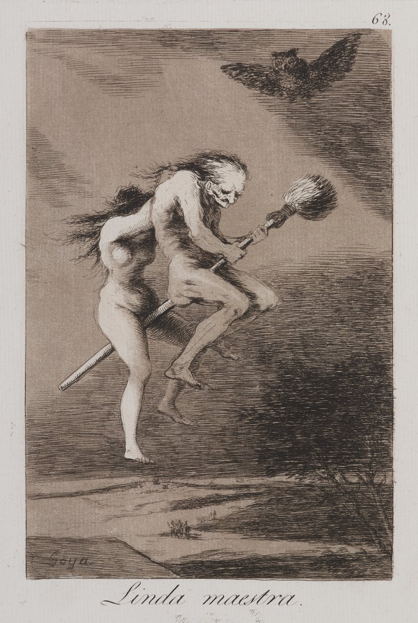 Bella maestra! da Francisco de Goya