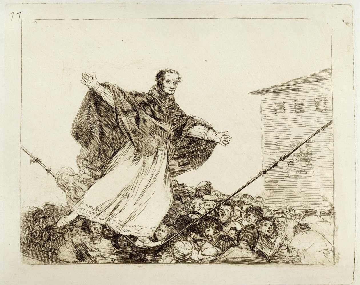 Quando la corda si spezza (Disastri della guerra 77) da Francisco Jose de Goya y Lucientes