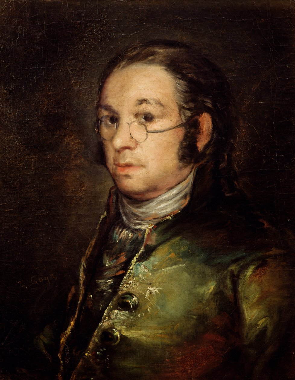 Autoritratto con Occhiali da Francisco de Goya