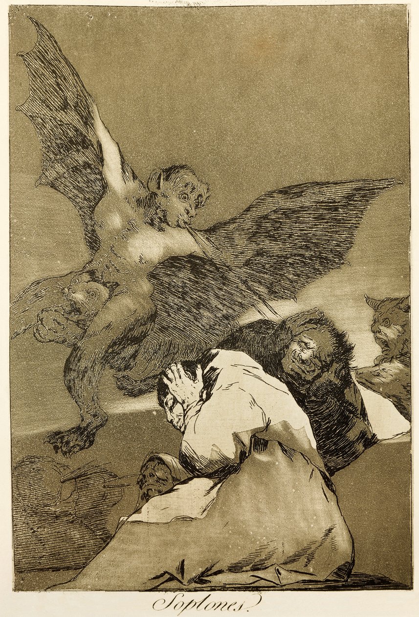 Delatori (Capricci) da Francisco Jose de Goya y Lucientes