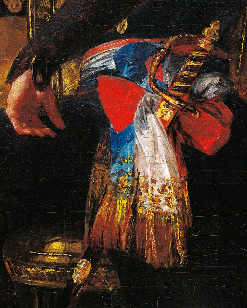 Spada e fascia (dettaglio) da Francisco Jose de Goya y Lucientes