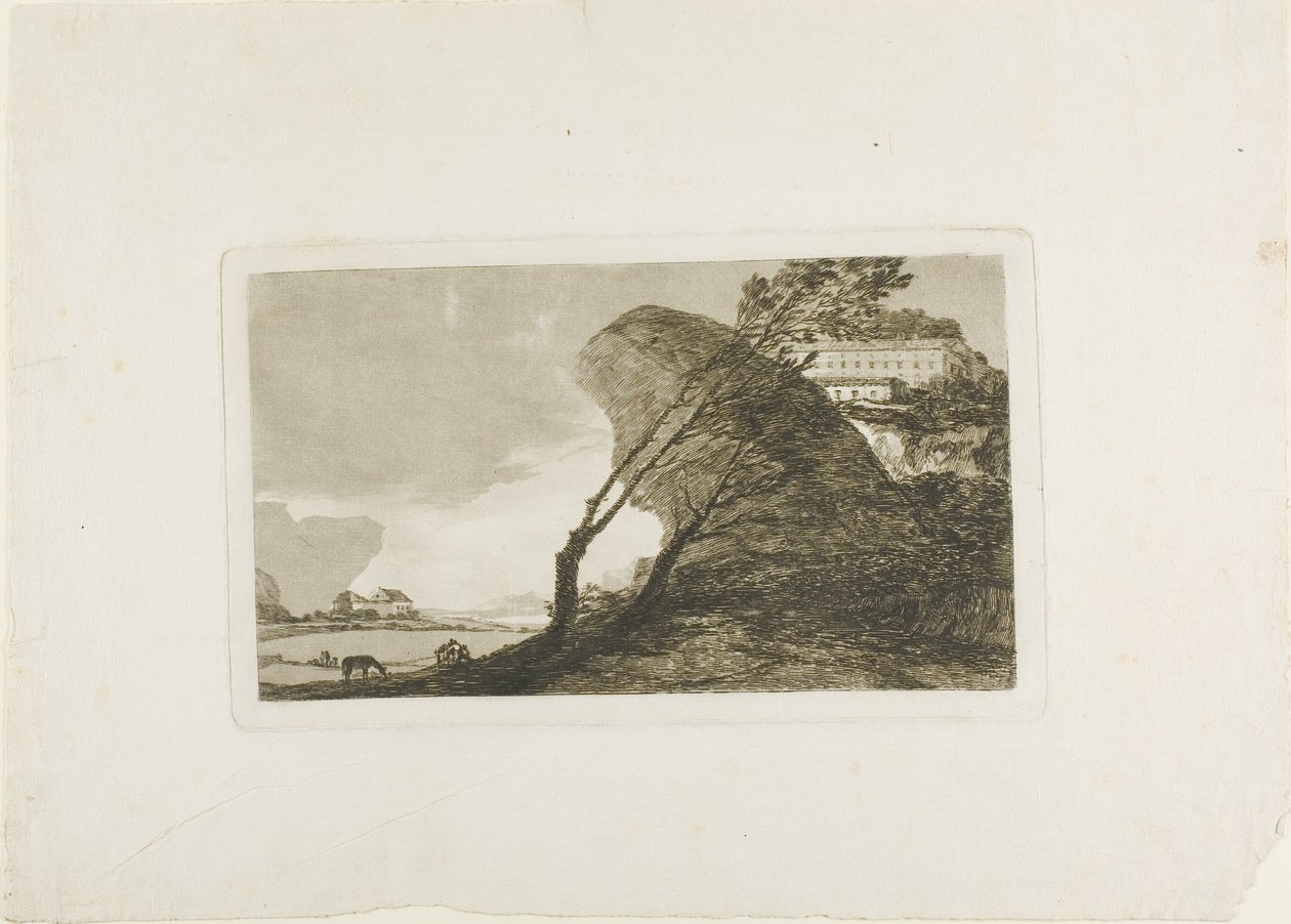 La Grande Roccia da Francisco Jose de Goya y Lucientes