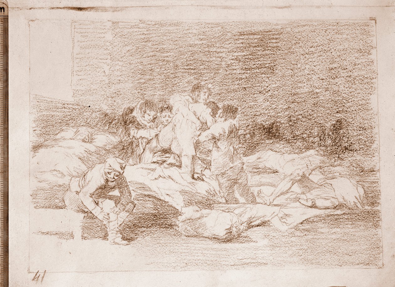 I disastri della guerra: Anche loro da Francisco de Goya