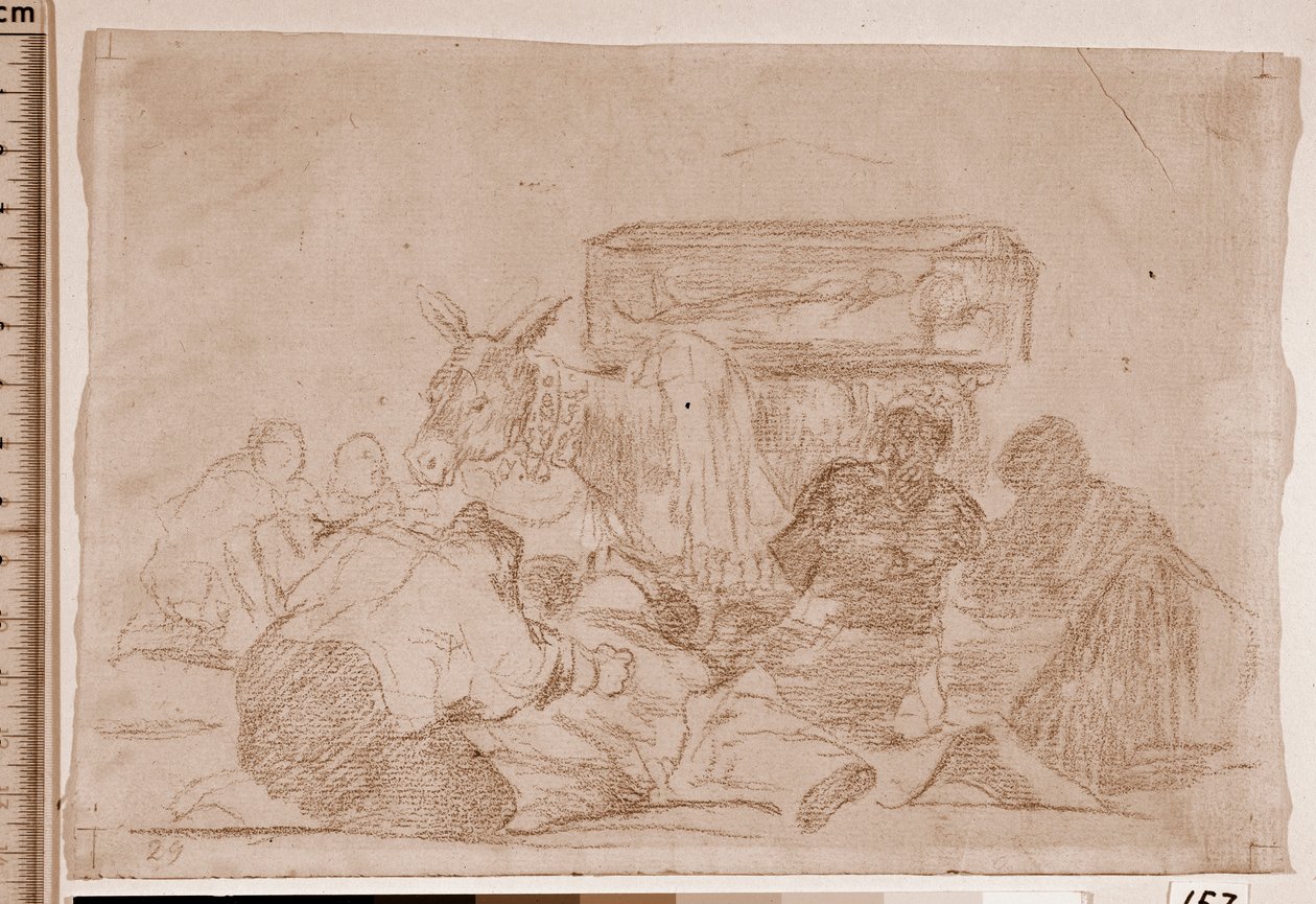 I disastri della guerra: Strana devozione da Francisco de Goya