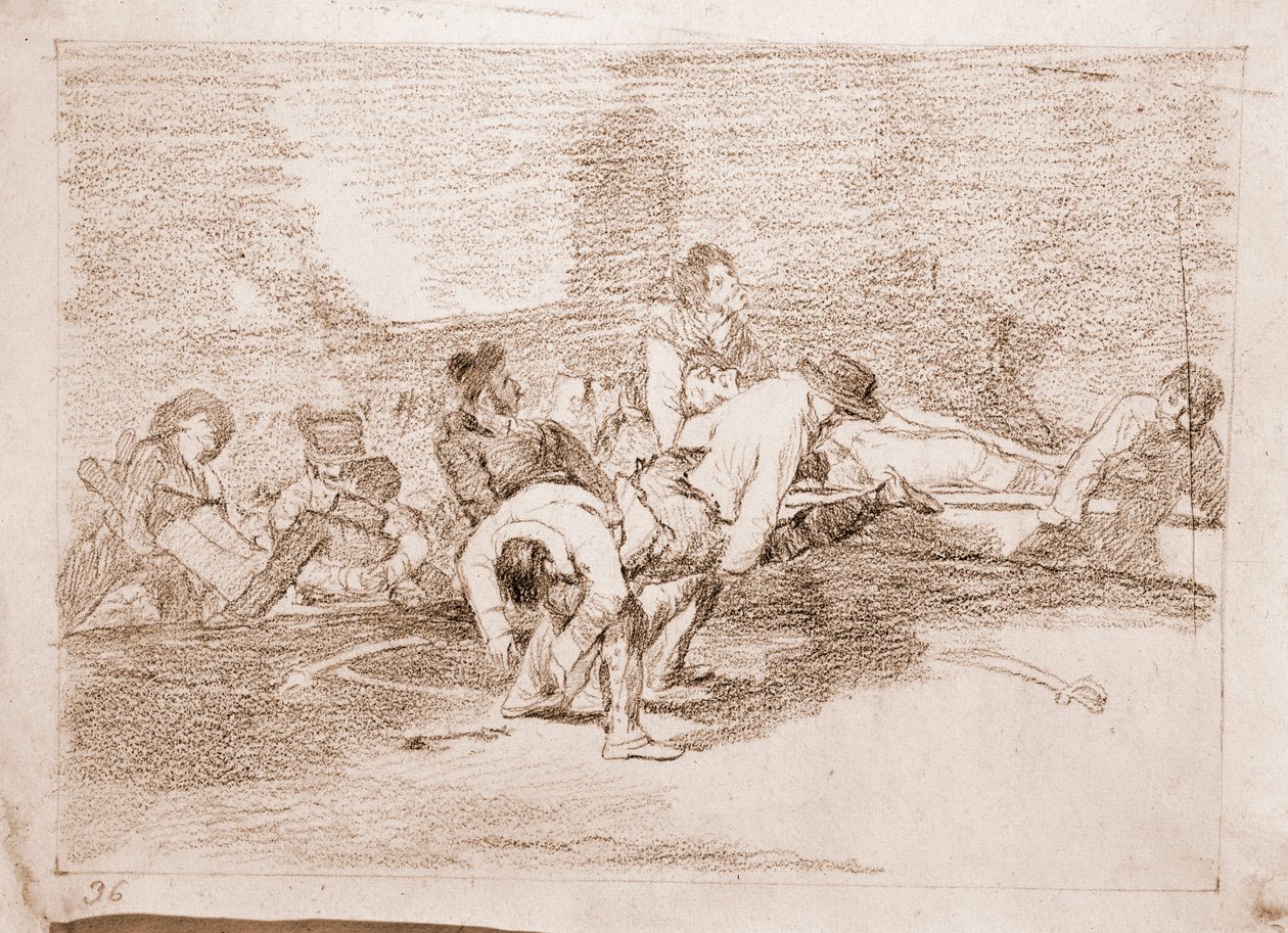 I disastri della guerra: Potranno ancora servire da Francisco de Goya