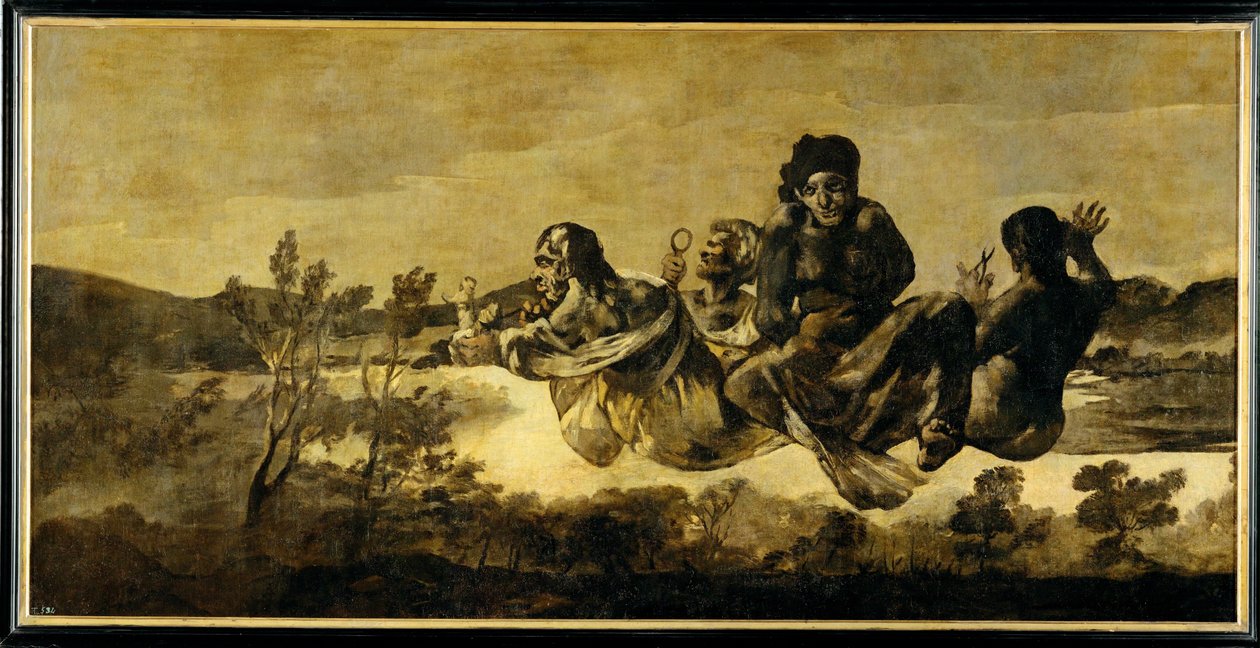 I destini... (pittura su tela) da Francisco Jose de Goya y Lucientes