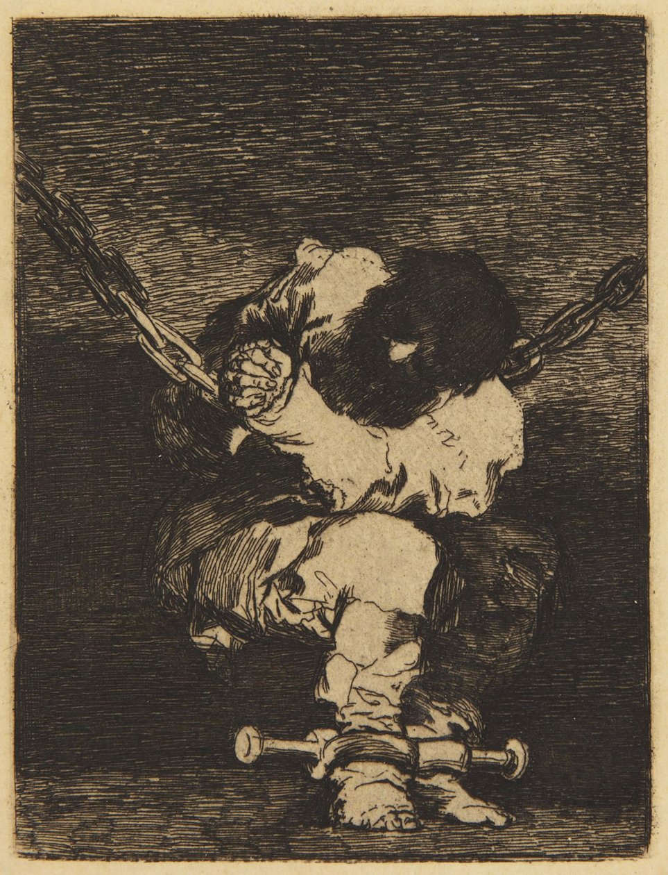 Il piccolo prigioniero (Delteil XIV, n. 31; Harris 26) da Francisco Jose de Goya y Lucientes