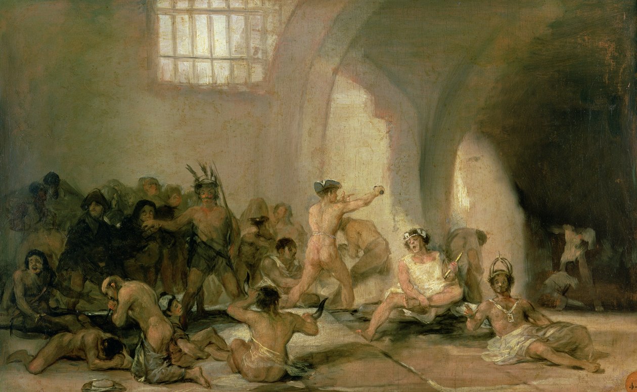 Il manicomio da Francisco de Goya