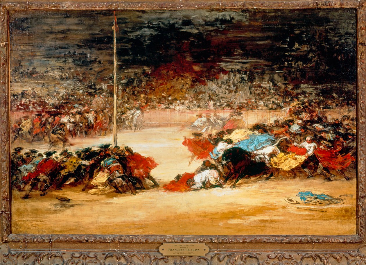 La corrida da Francisco Jose de Goya y Lucientes