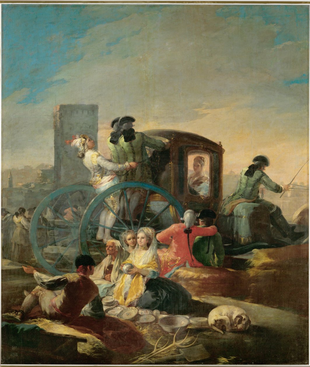 Il vasaio, cartone per arazzi per il Palazzo del Prado (dipinto su tela) da Francisco Jose de Goya y Lucientes