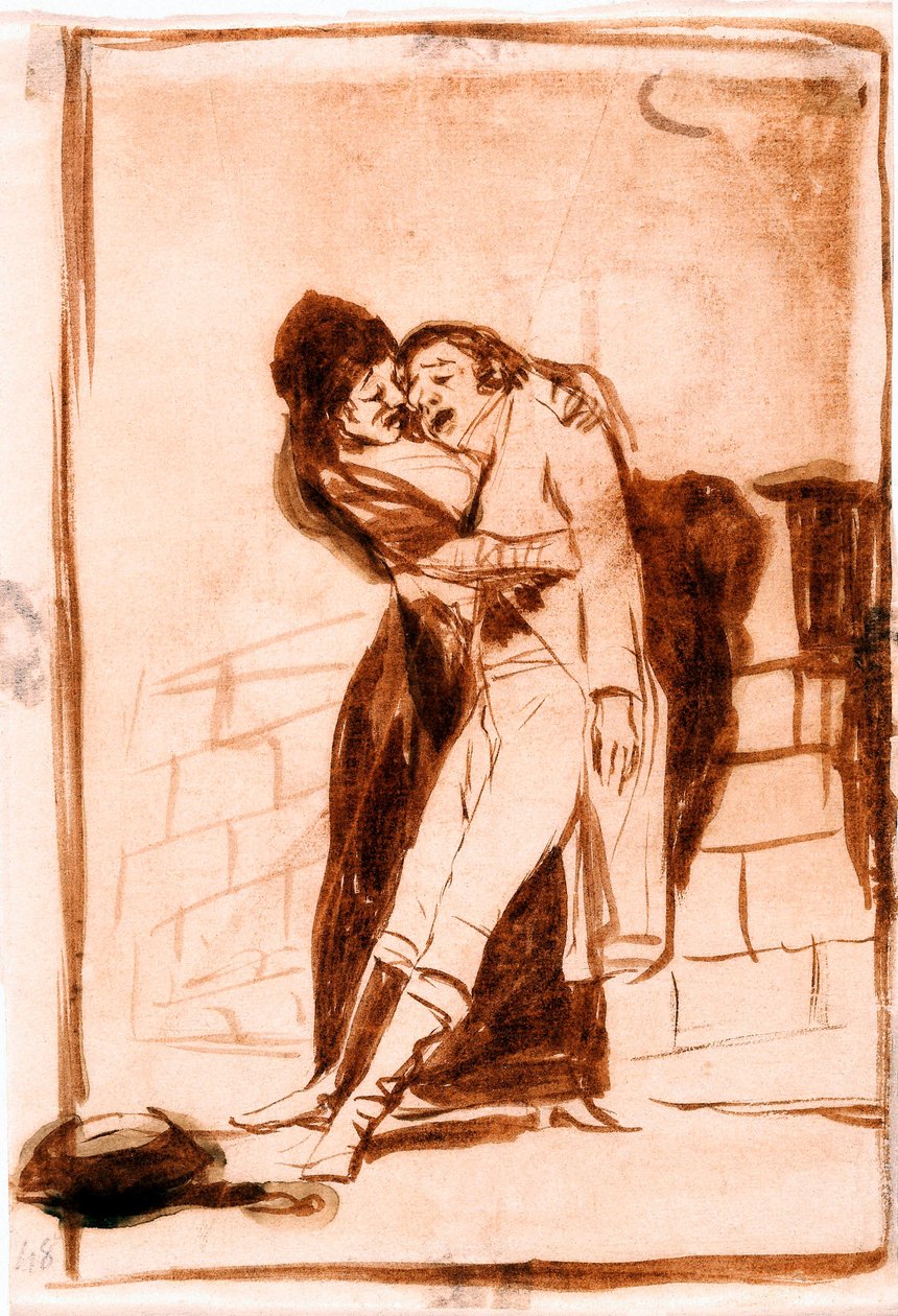 I capricci: Amore e Morte da Francisco de Goya
