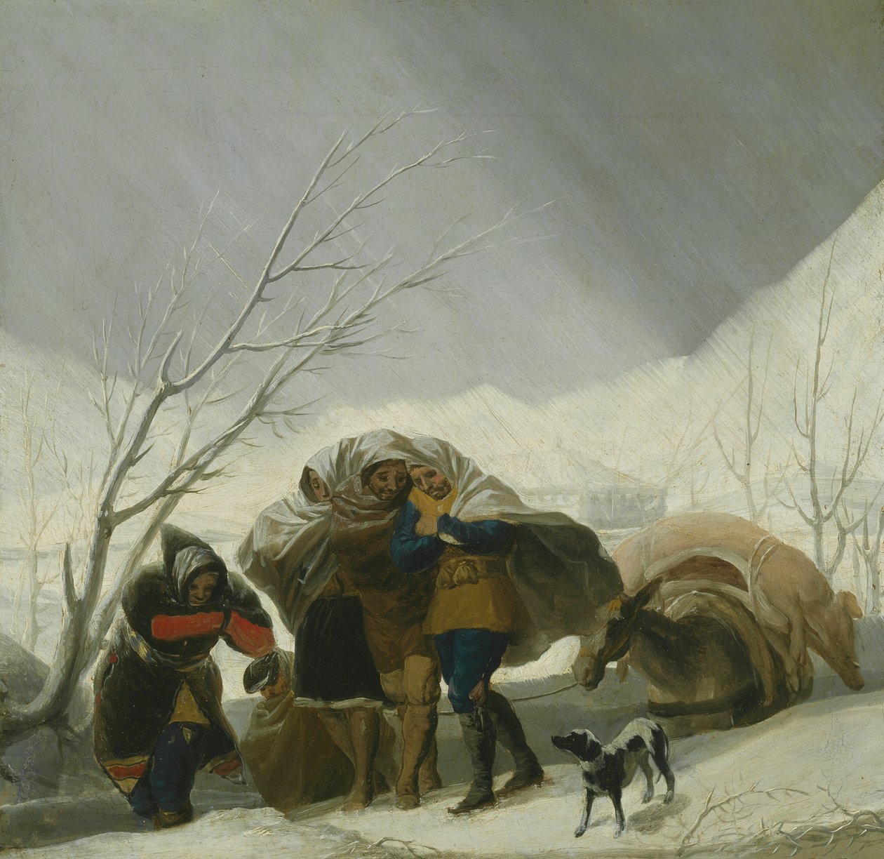 Scena invernale da Francisco Jose de Goya y Lucientes
