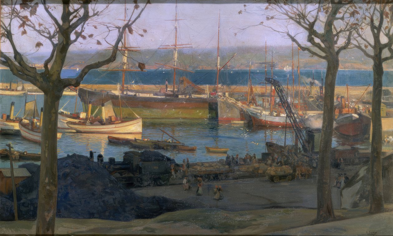 Porto della Coruña - Molo di Santa Lucia da Francisco Llorens Diaz