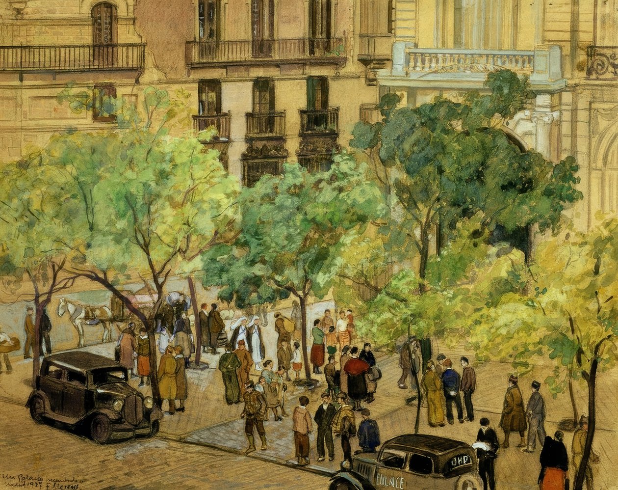 Un palazzo sequestrato 1937 da Francisco Llorens Diaz
