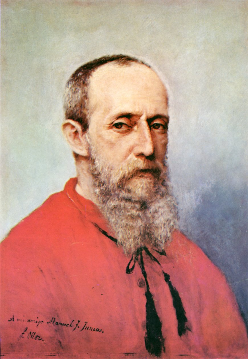 Autoritratto di Francisco Oller da Francisco Manuel Oller