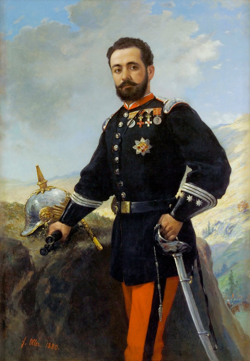 Retrato del Coronel Francisco Enrique Contreras da Francisco Manuel Oller