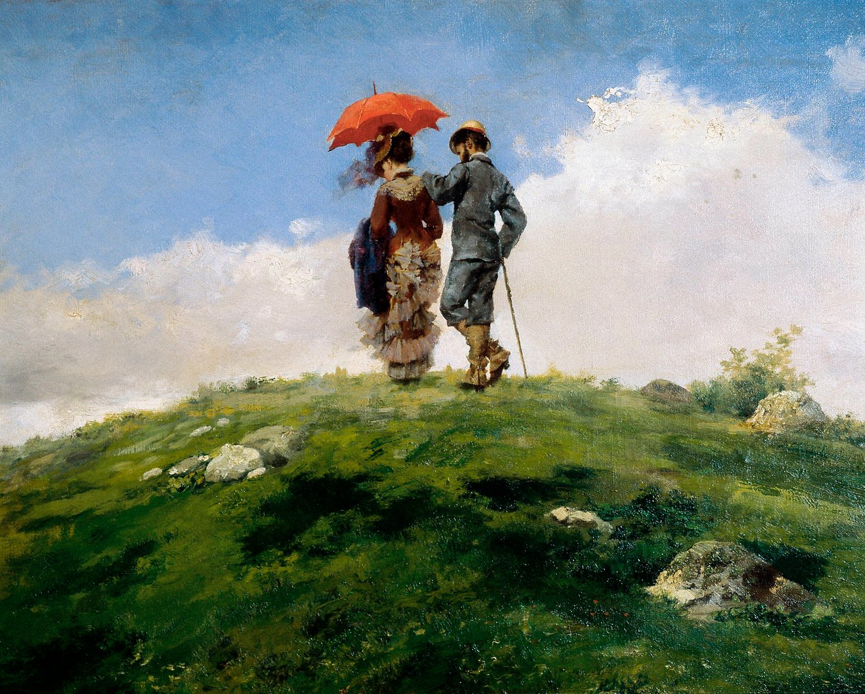 La montagna verde da Francisco Masriera y Manovens