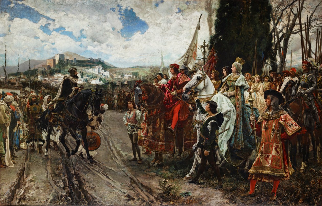 La capitolazione di Granada da Francisco Pradilla y Ortiz