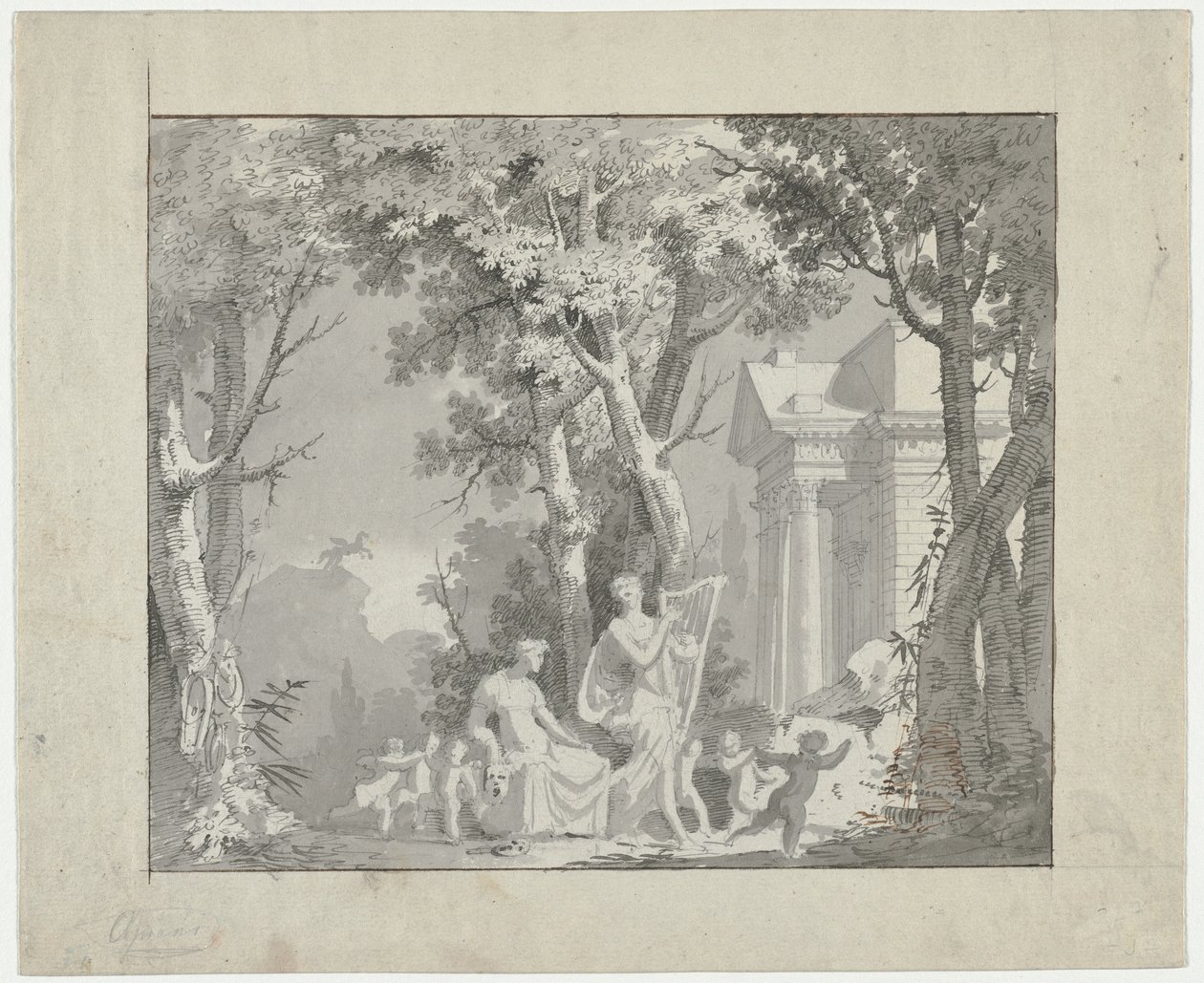 Scena classica, 1775-1800 da Francisco Vieira