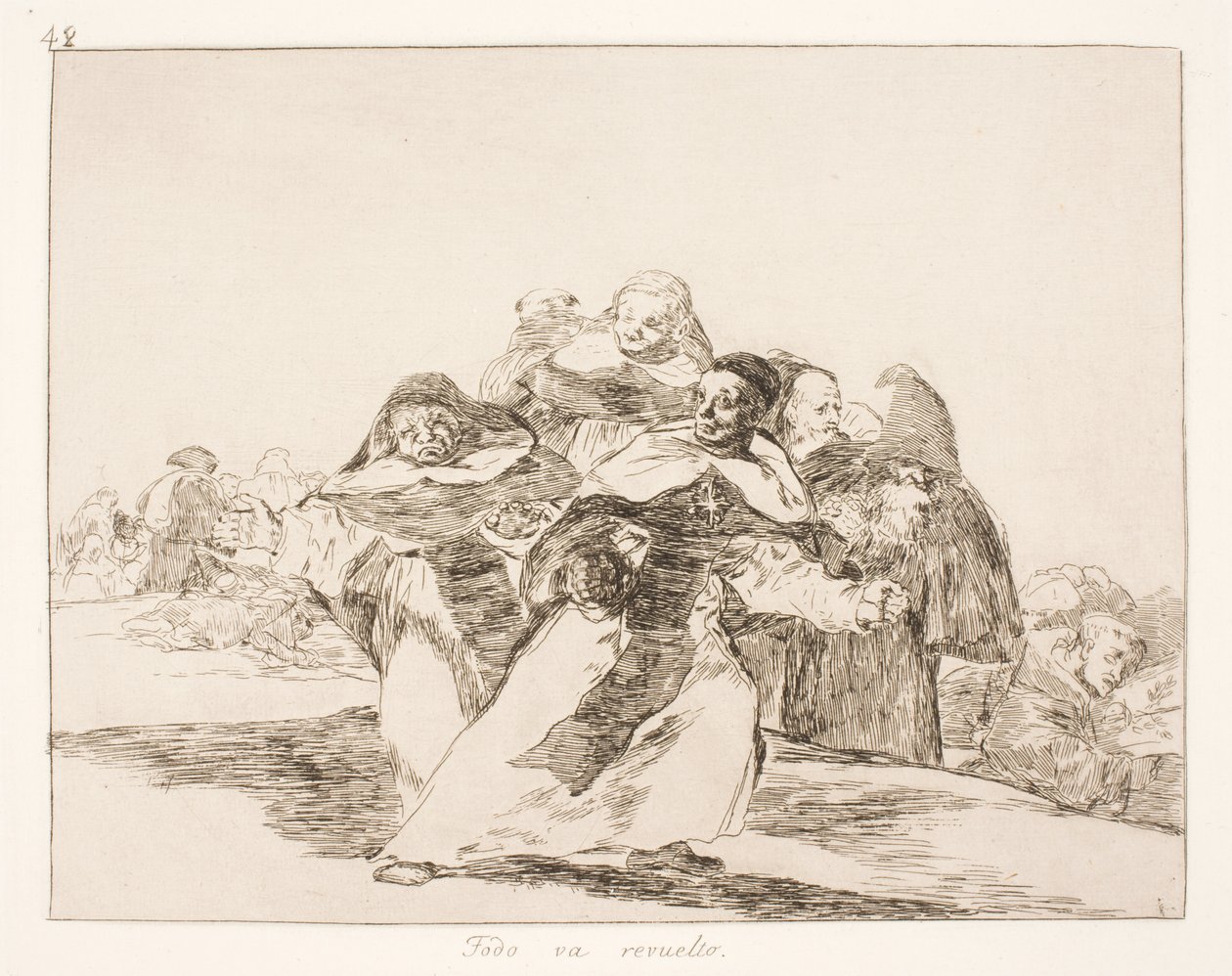 Tutto va storto (42) da Francisco de Goya