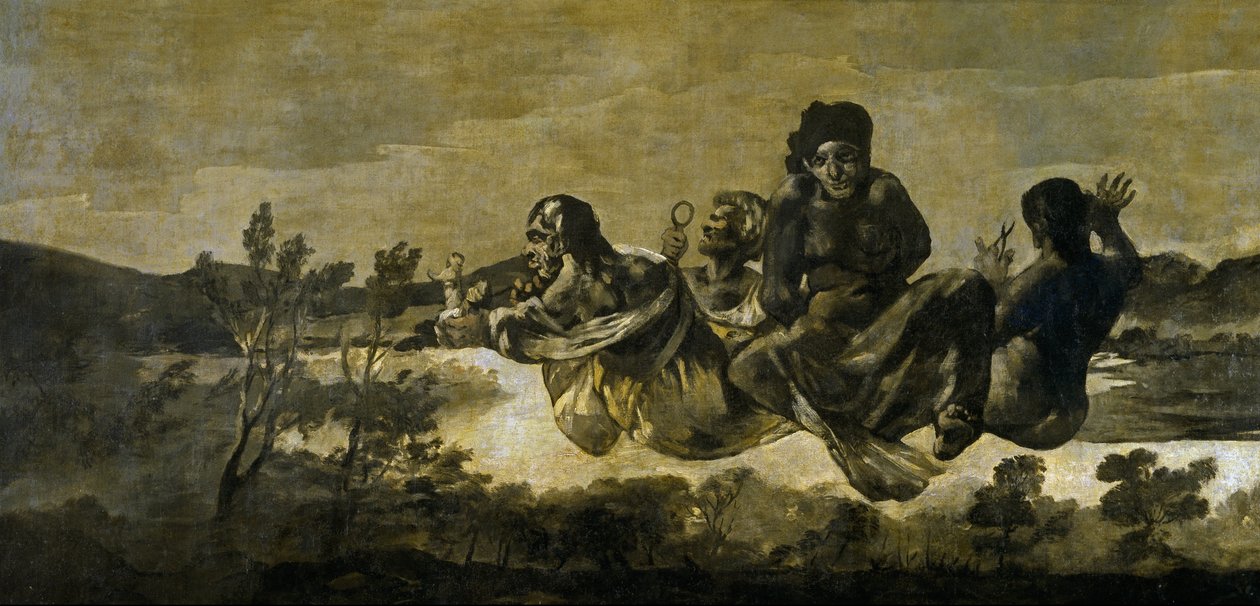 Atropos Le Parche da Francisco de Goya