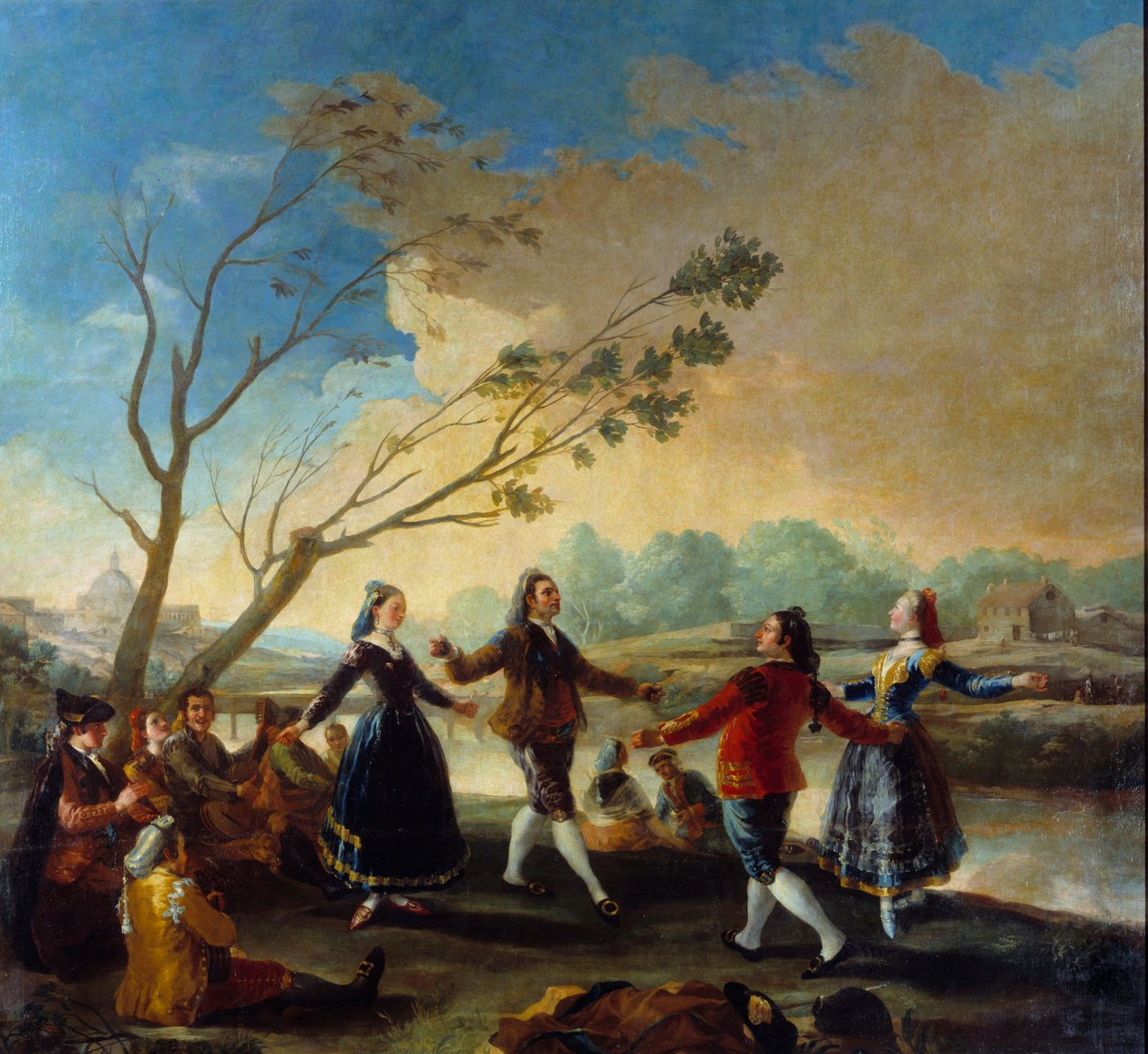Ballata sul bordo del Manzanares da Francisco de Goya