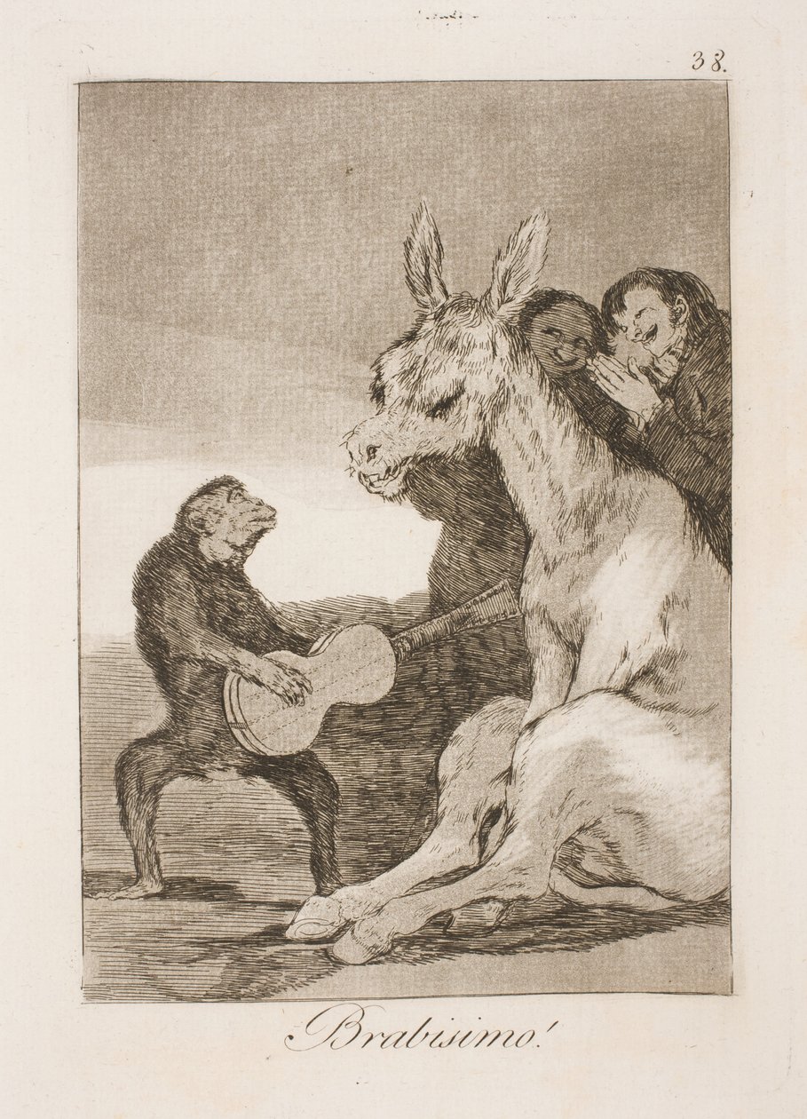 Bravissimo (Carlo IV e Godoy) da Francisco de Goya