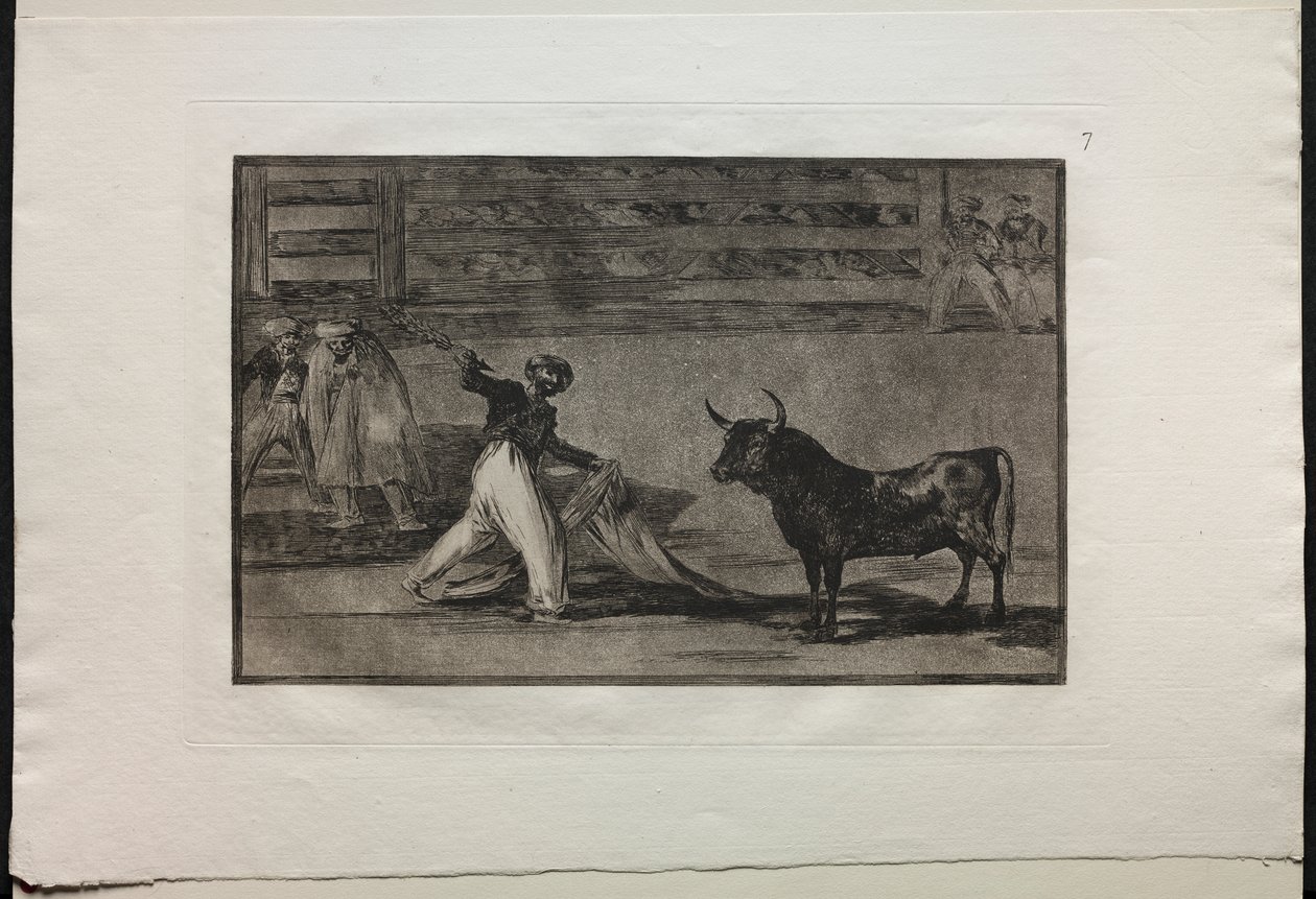 Corride: Origine degli arpioni o banderillas da Francisco de Goya