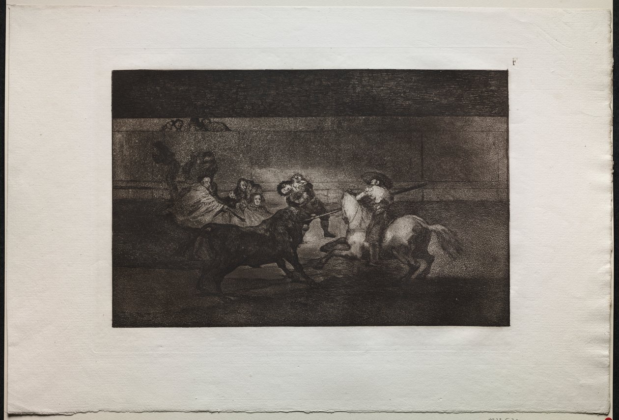 Corride: La morte di Pepe Illo (3ª composizione) da Francisco de Goya