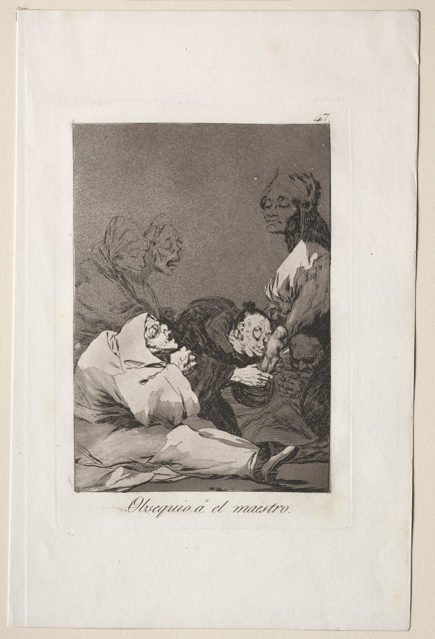 Capricci: Un Regalo per il Maestro da Francisco de Goya