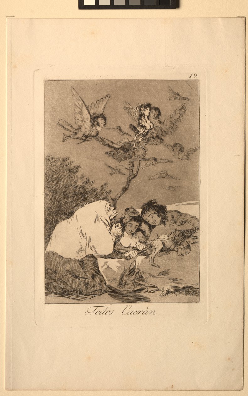 Capricci: Tutti Cadono da Francisco de Goya