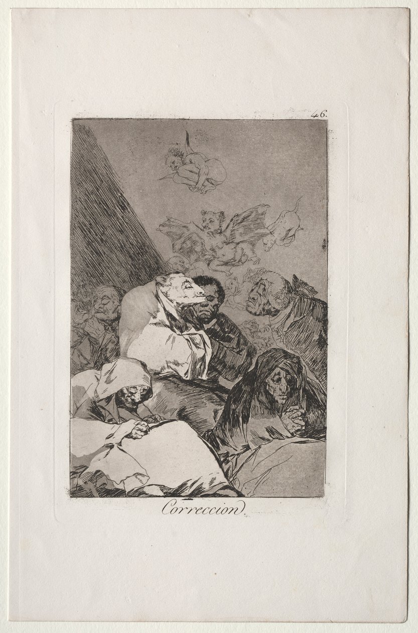 Capricci: Correzione da Francisco de Goya