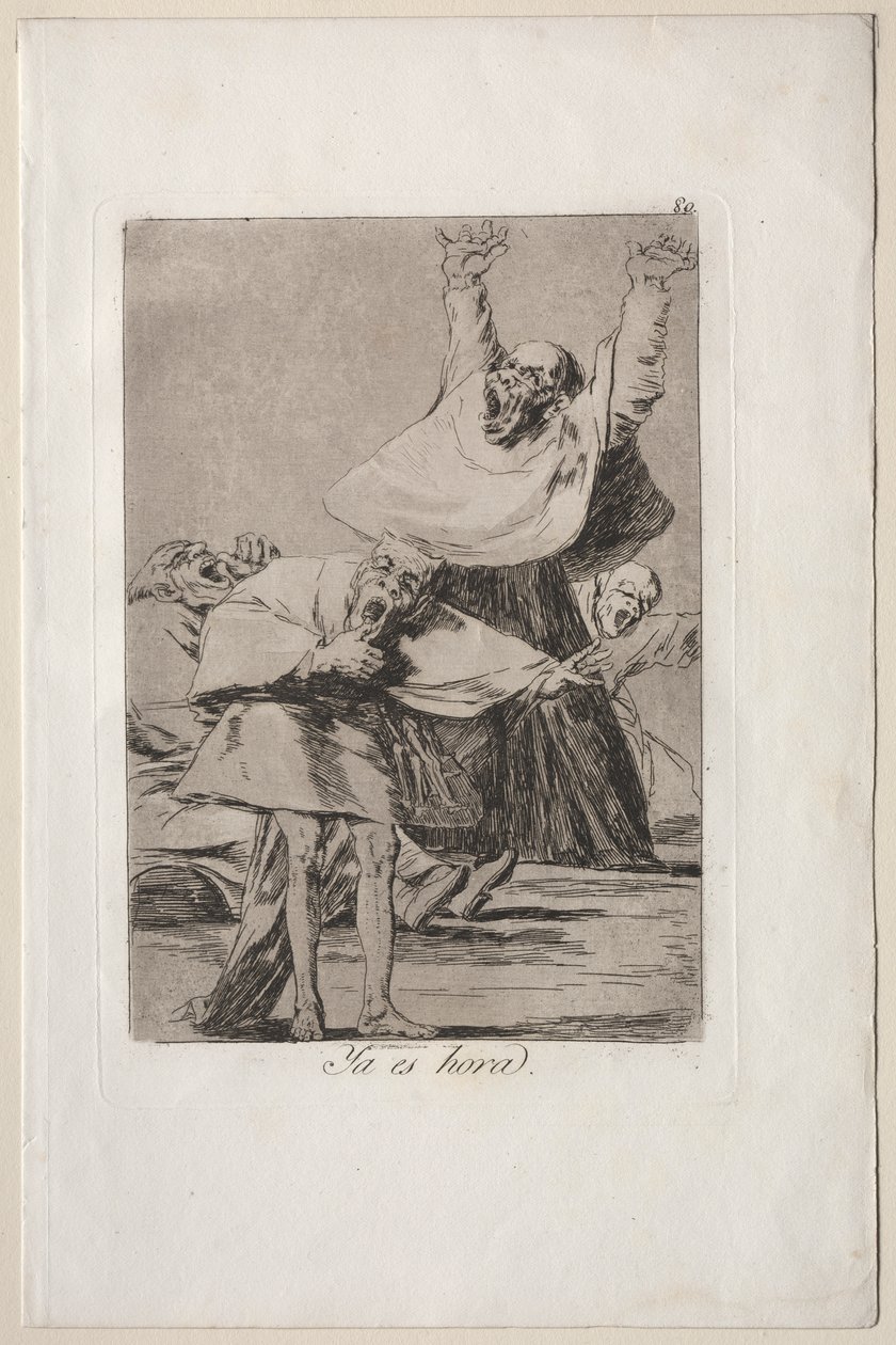 Caprichos: È ora da Francisco de Goya