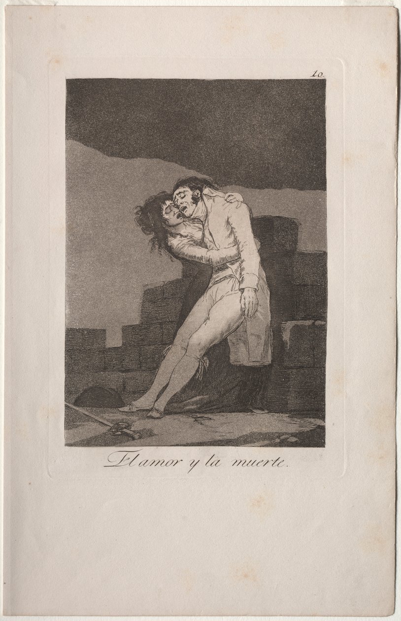 Caprichos: Amore e Morte da Francisco de Goya
