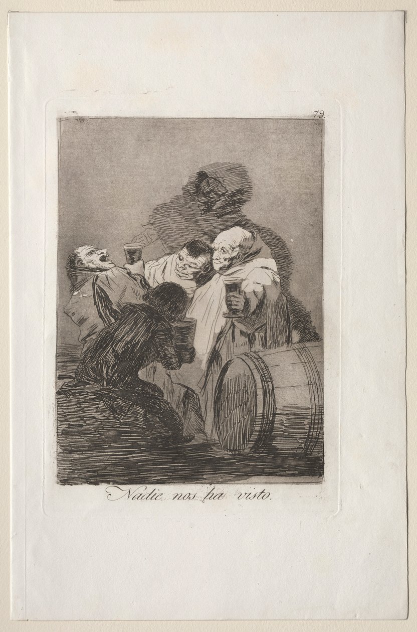 Caprichos: Nessuno ci ha visti da Francisco de Goya