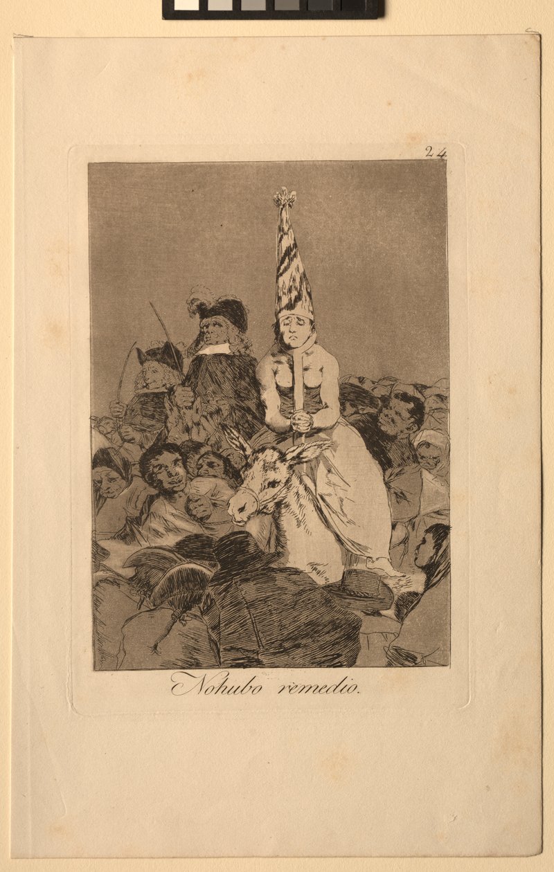 Caprichos: Non si poteva fare nulla al riguardo da Francisco de Goya