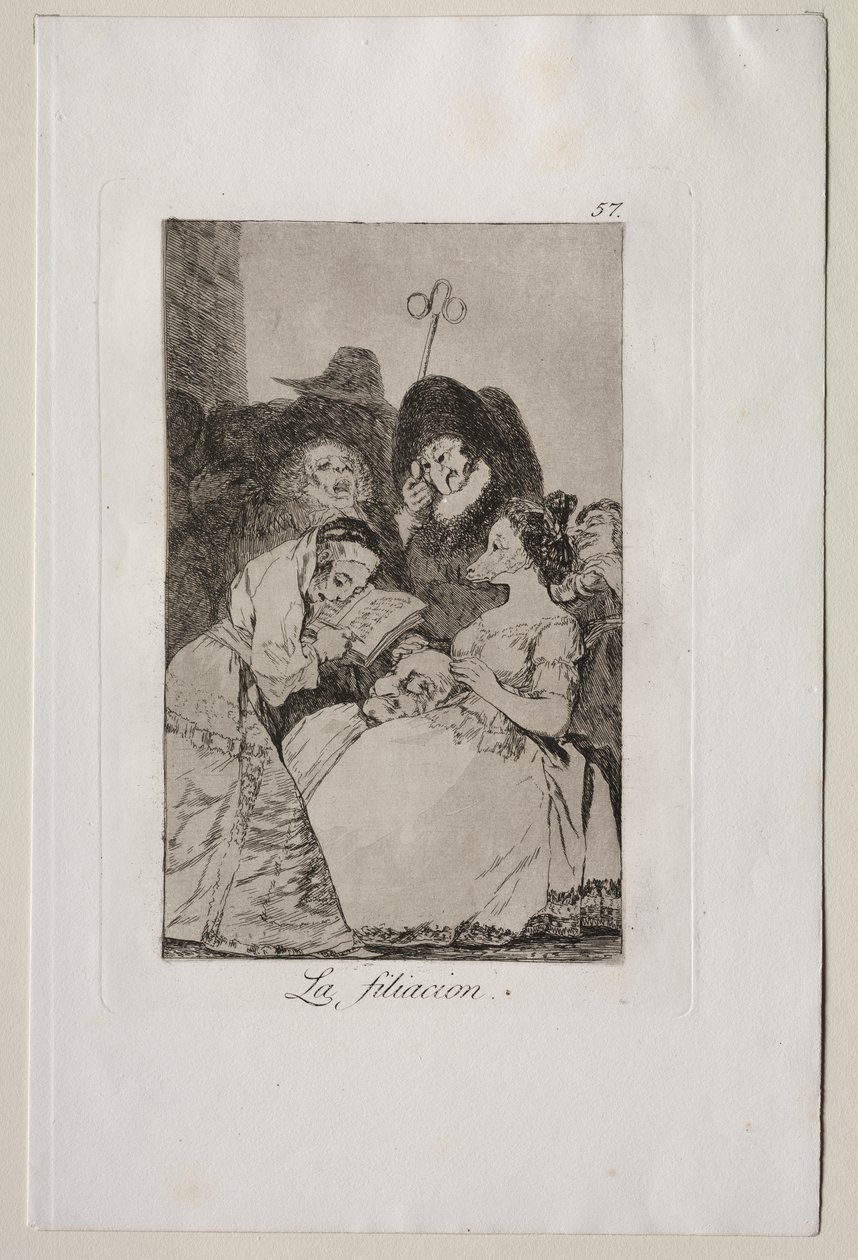 Capricci: La Filiazione da Francisco de Goya