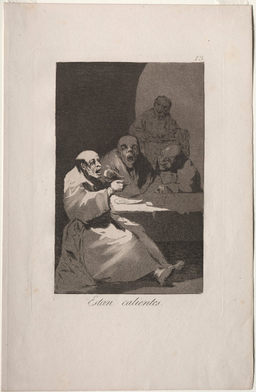 Caprichos: Sono Caldi da Francisco de Goya